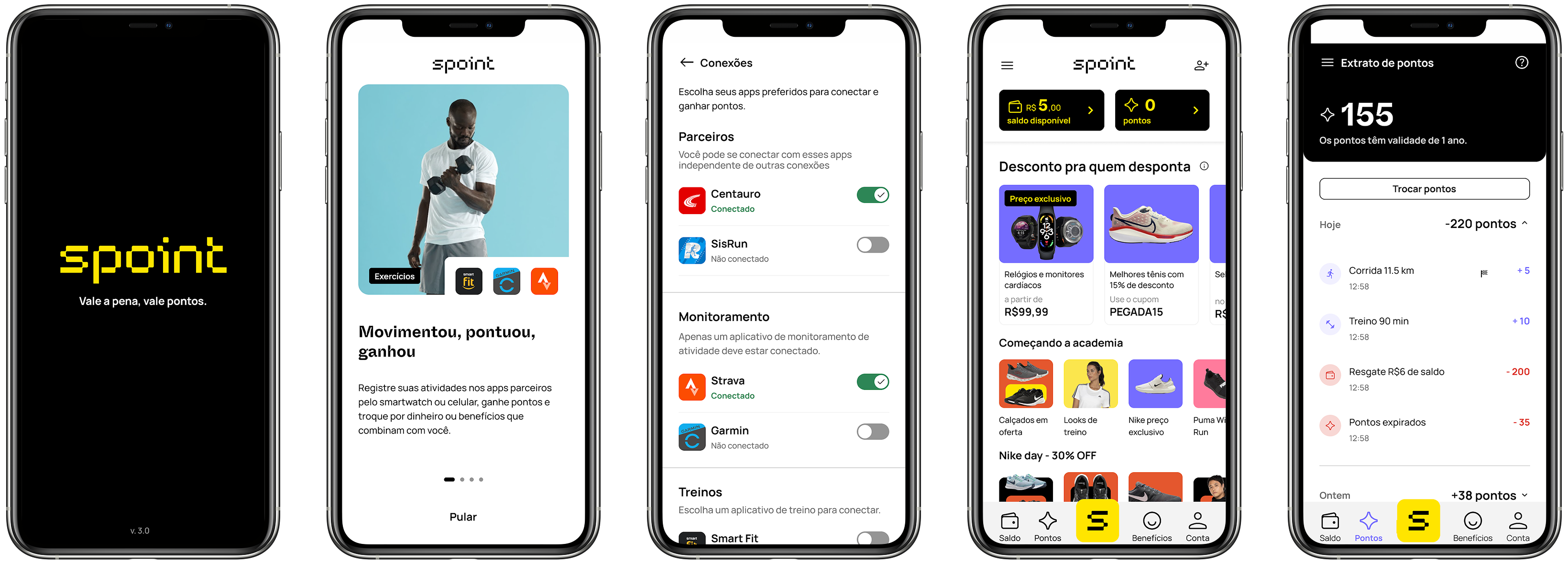 Spoint redesigned app